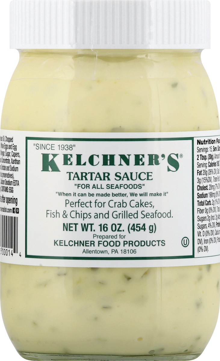 slide 1 of 12, Kelchner's Tartar Sauce - 16 oz, 16 oz