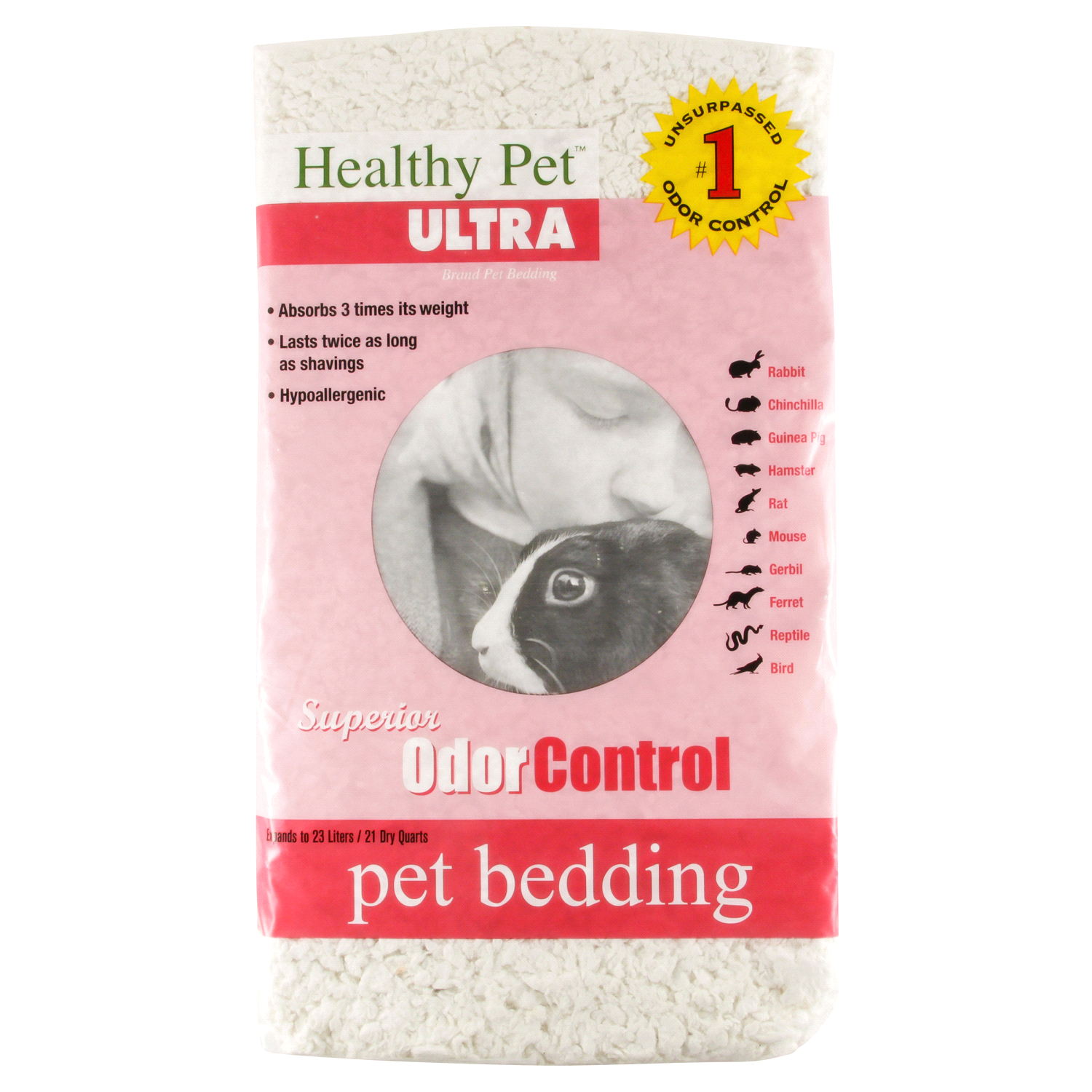 slide 1 of 4, Critter Care Snow Flake Pet Bedding, 23 liter