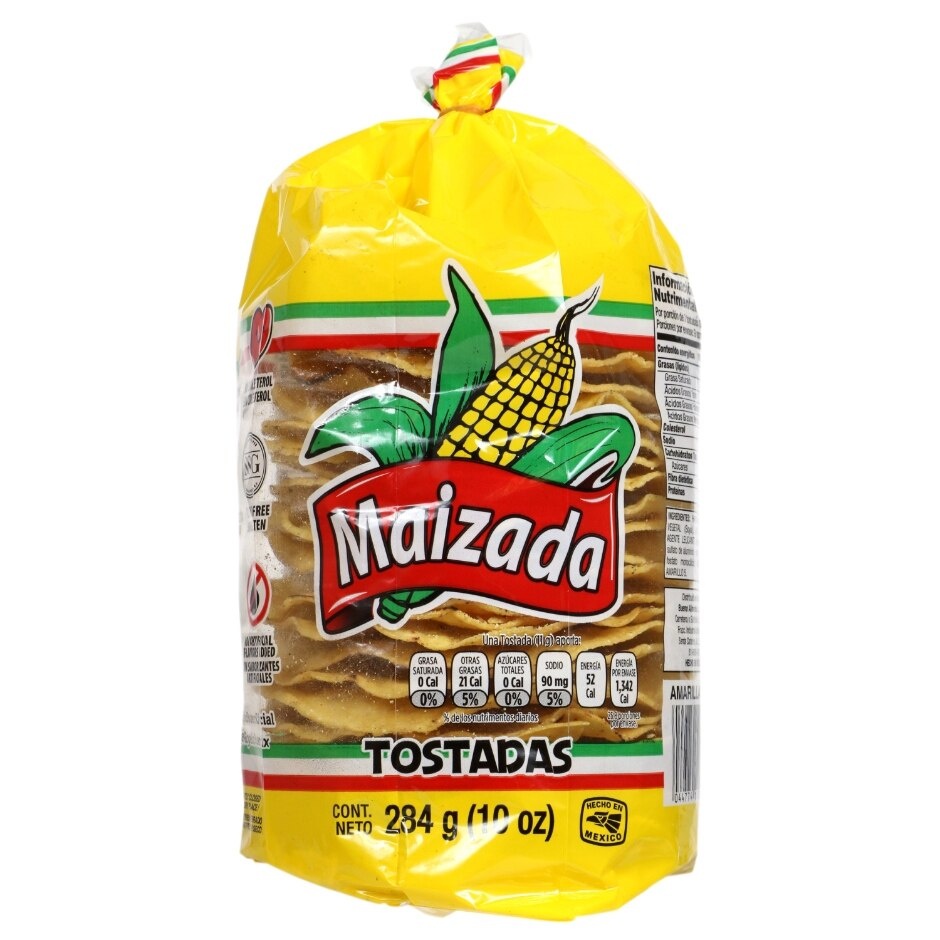 slide 1 of 1, Maizada Tostadas, 10 oz