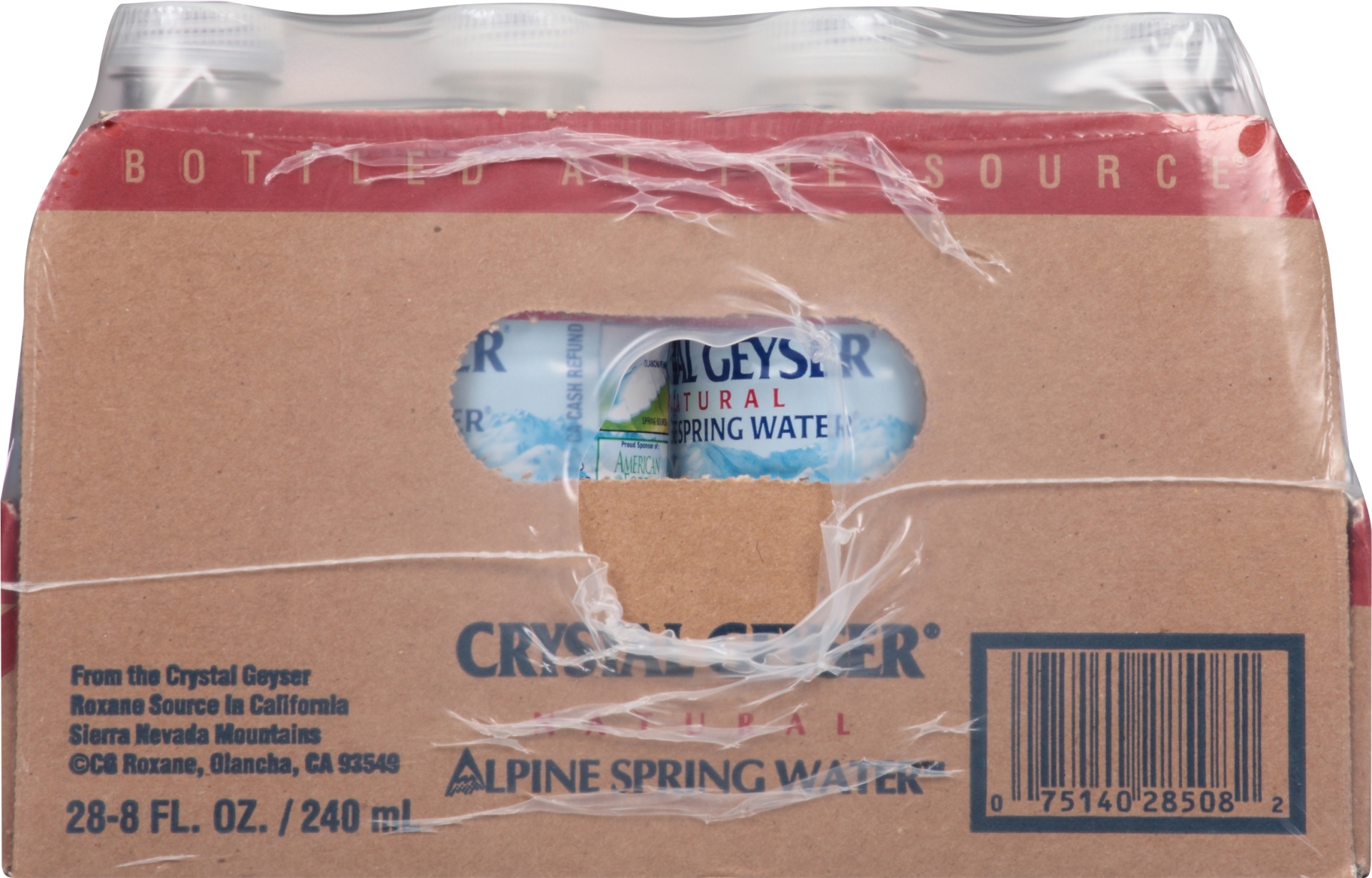 slide 6 of 6, Crystal Geyser Spring Water, 28 ct