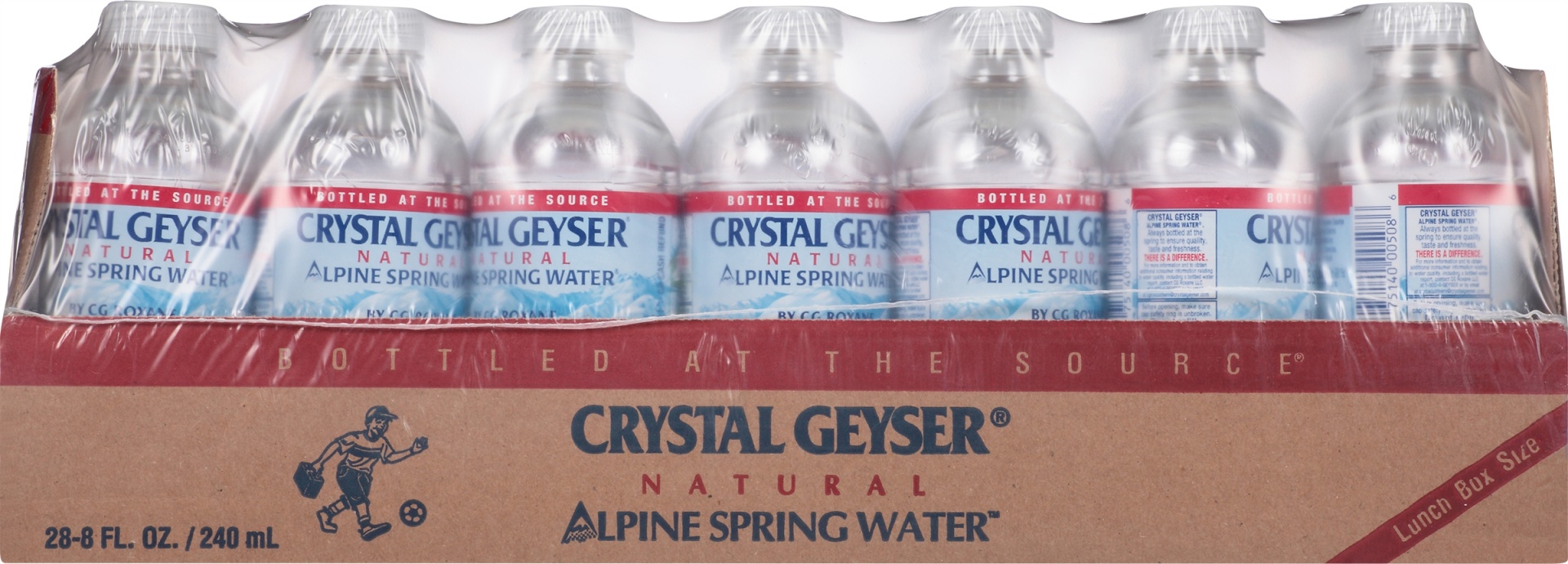 slide 5 of 6, Crystal Geyser Spring Water, 28 ct