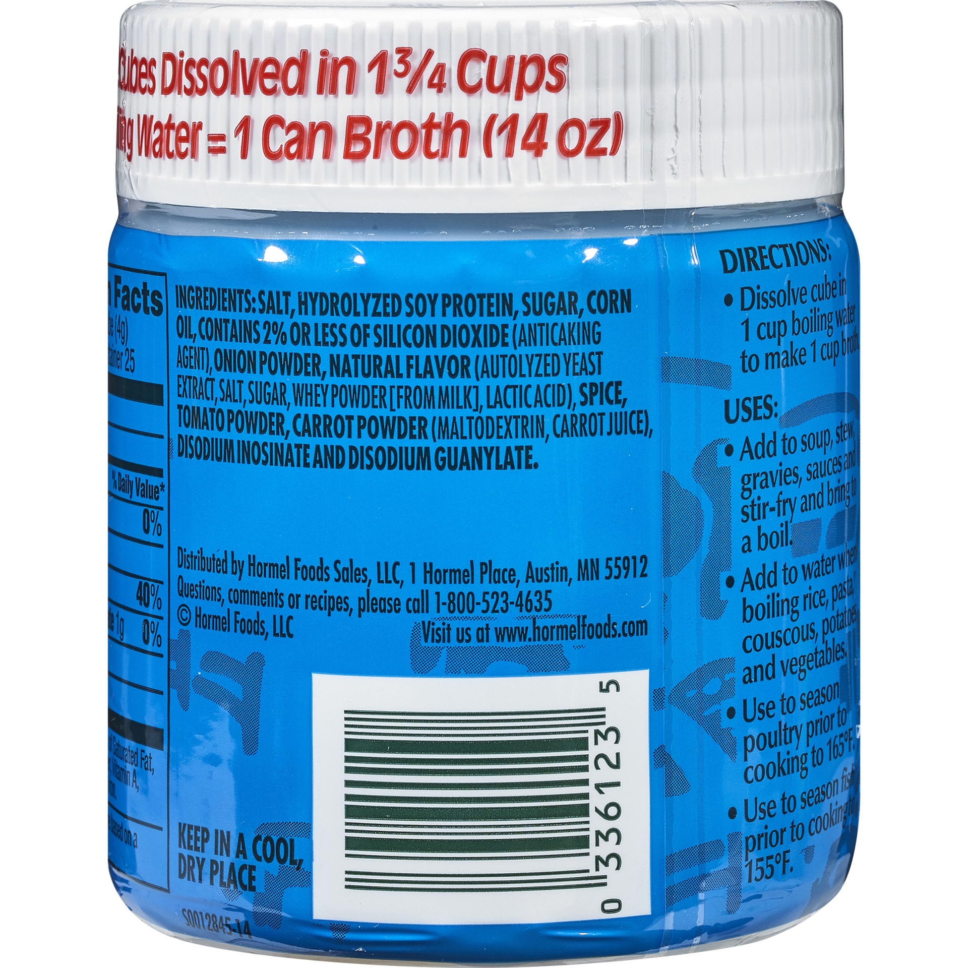 HerbOx Veg Bouillon Cubes 25 ct Shipt