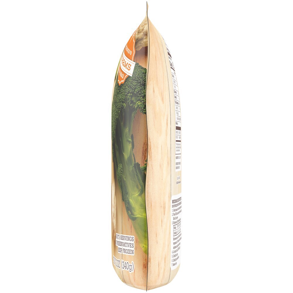 slide 4 of 6, Kroger All Natural Broccoli & Cauliflower, 12 oz