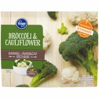 slide 1 of 1, Kroger All Natural Broccoli & Cauliflower, 12 oz