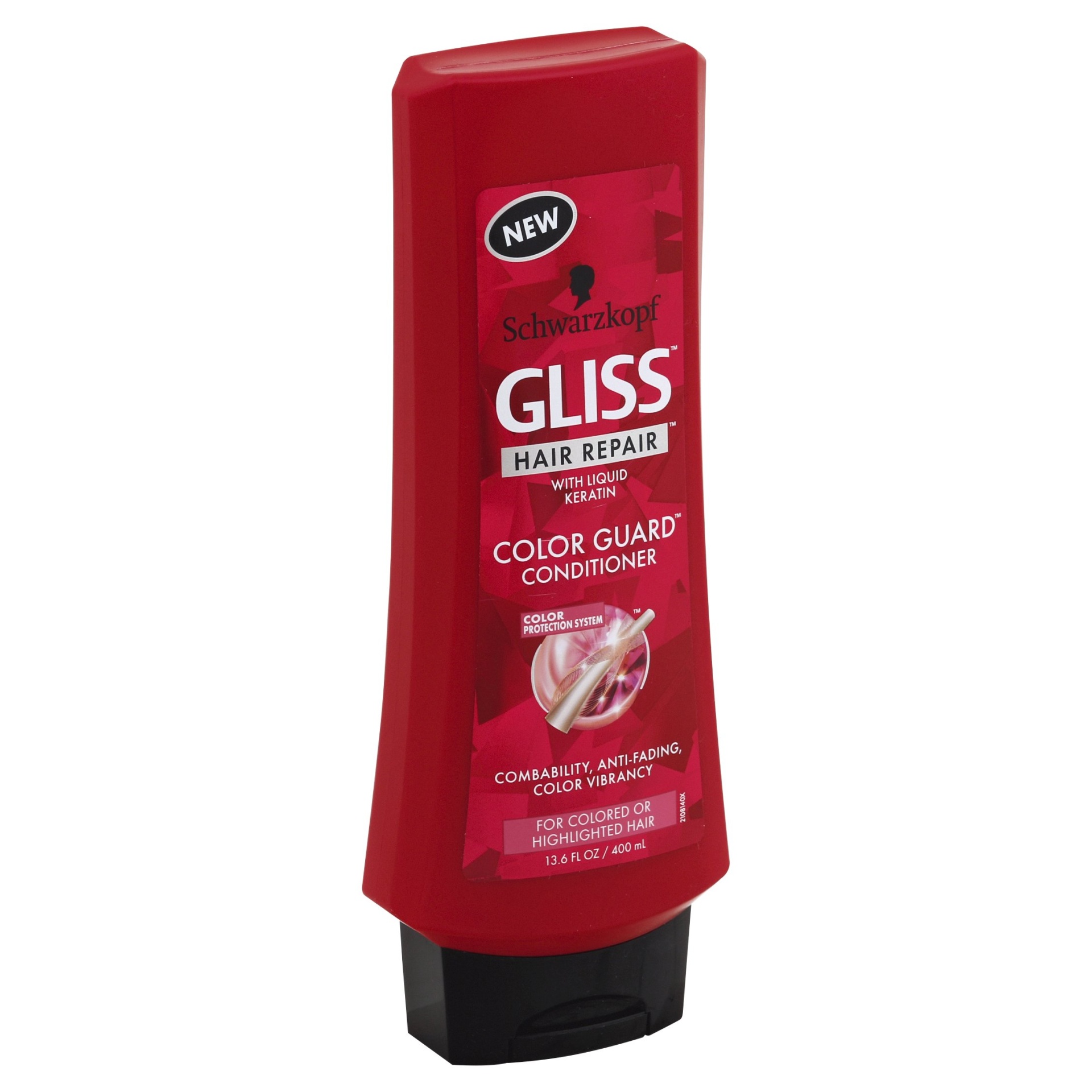 slide 1 of 6, Schwarzkopf Gliss Hair Repair Color Guard Conditioner For Colored or Highlighted Hair, 13.6 oz