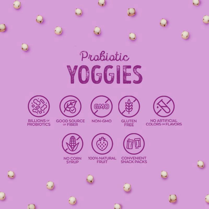 slide 5 of 7, Nature's Garden Probiotic Mixed Berry Yoggies 6 / 12 X 0.7oz - 8.5 Oz, 12 ct