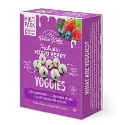 Nature's Garden Probiotic Mixed Berry Yoggies 12 x 0.7 oz