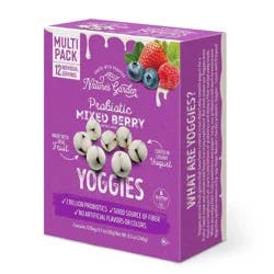 Nature's Garden Probiotic Mixed Berry Yoggies 12 x 0.7 oz
