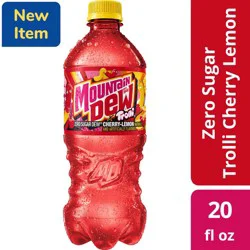 Mountain Dew Zero Sugar Cherry Lemon 20 fl oz