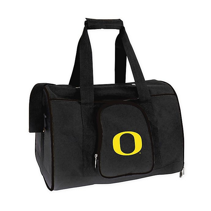 slide 1 of 1, NCAA University of Oregon 2-Door Premium Pet Carrier - Silver, 1 ct