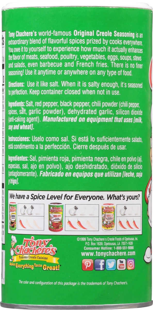 slide 7 of 9, Tony Chachere's Creole Seasoning - 17oz, 17 oz