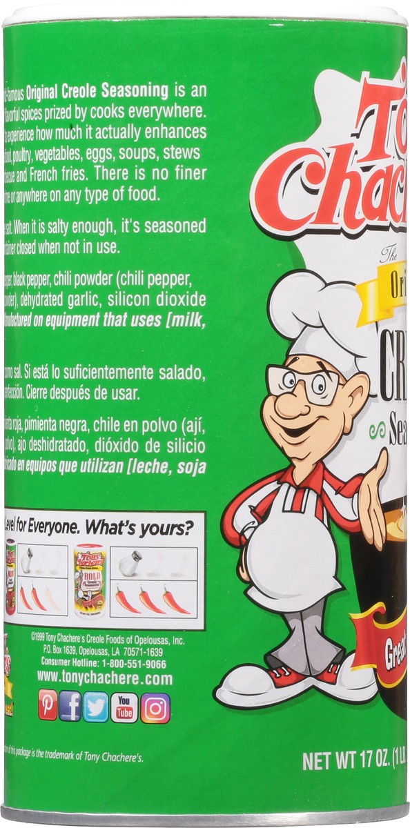 slide 2 of 9, Tony Chachere's Creole Seasoning - 17oz, 17 oz