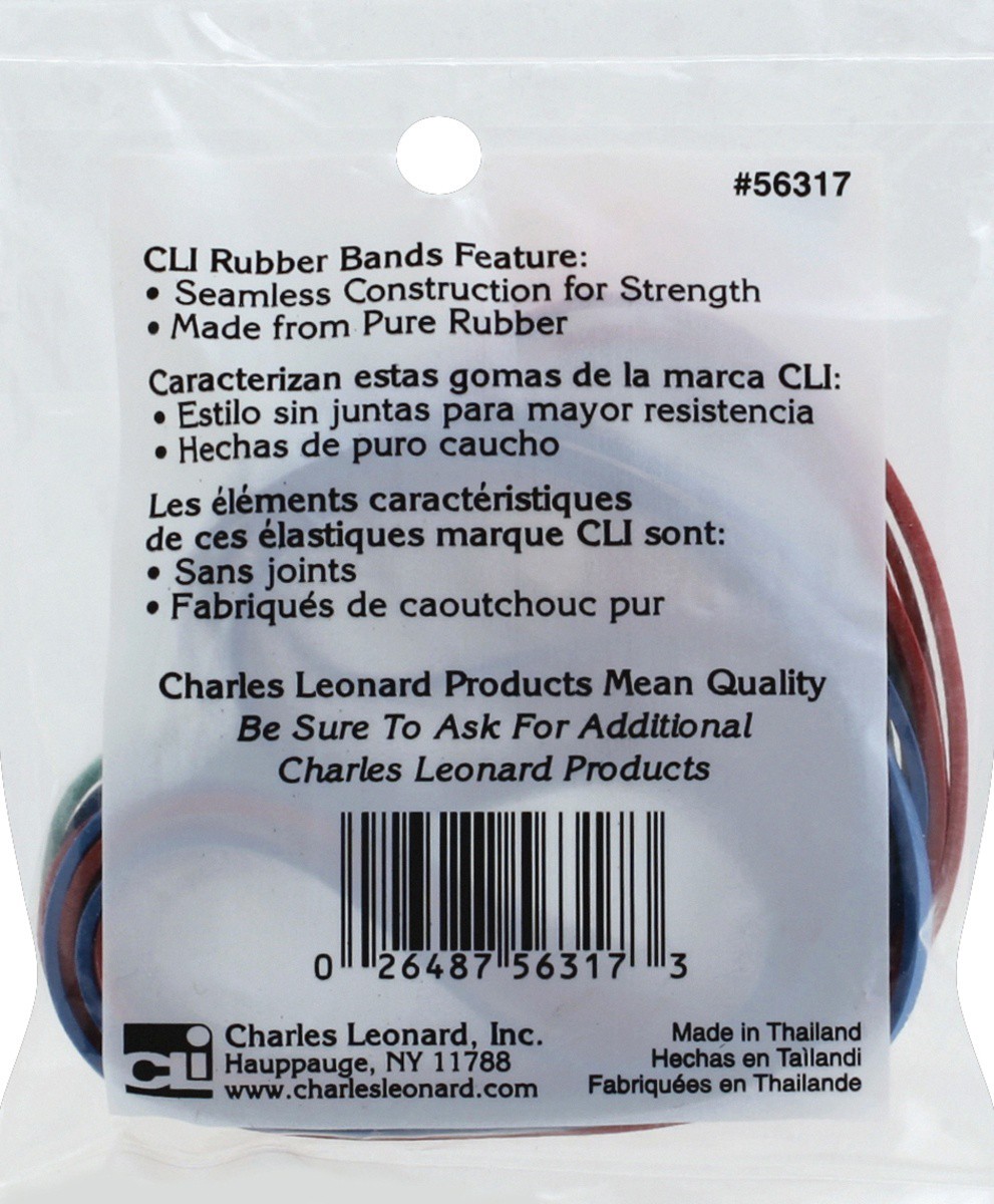 slide 2 of 7, CLi Rubber Bands 12 ea, 1 ct