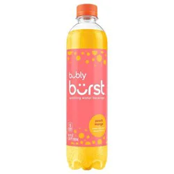 bubly Burst Sparkling Water Beverage Peach Mango- 16.9 fl oz