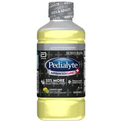 Pedialyte Lemon Lime Electrolyte Solution 33.8 fl oz