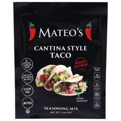 Mateos Taco Pkt Cantina