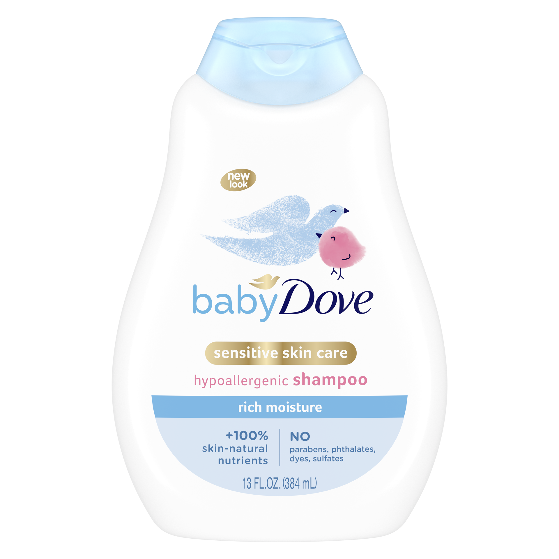 slide 3 of 4, Baby Dove Rich Moisture Hair & Scalp Moisturizing Shampoo - 13 fl oz, 13 fl oz