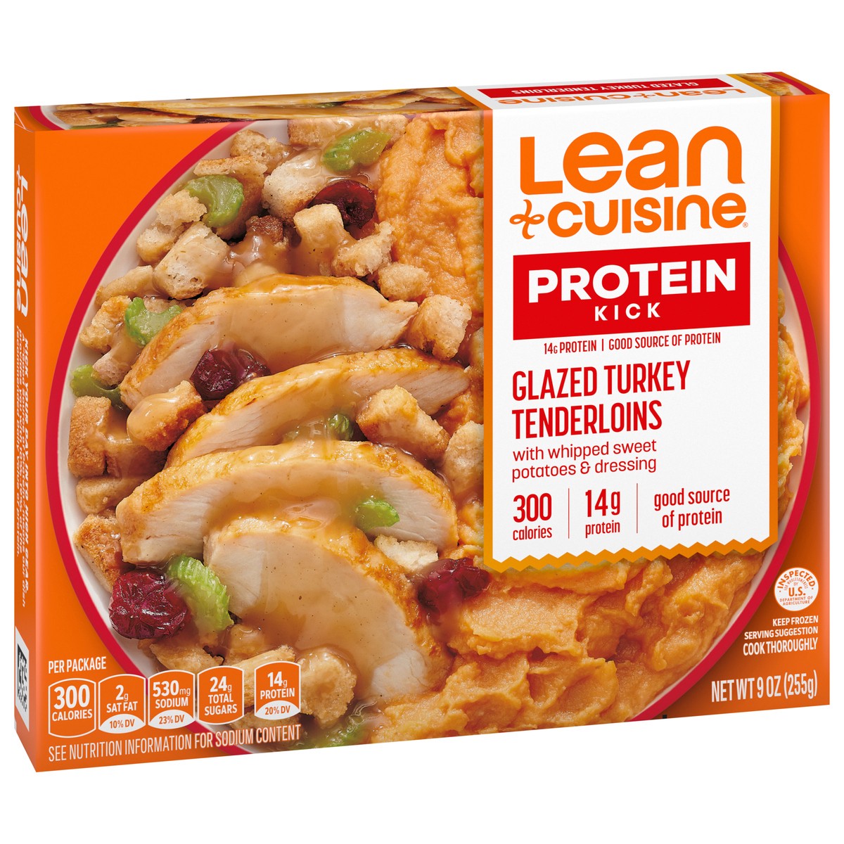 slide 2 of 9, Lean Cuisine Glazed Turkey Tenderloins, Frozen Dinner Protein Kick Bowl, 9 oz, 9 oz