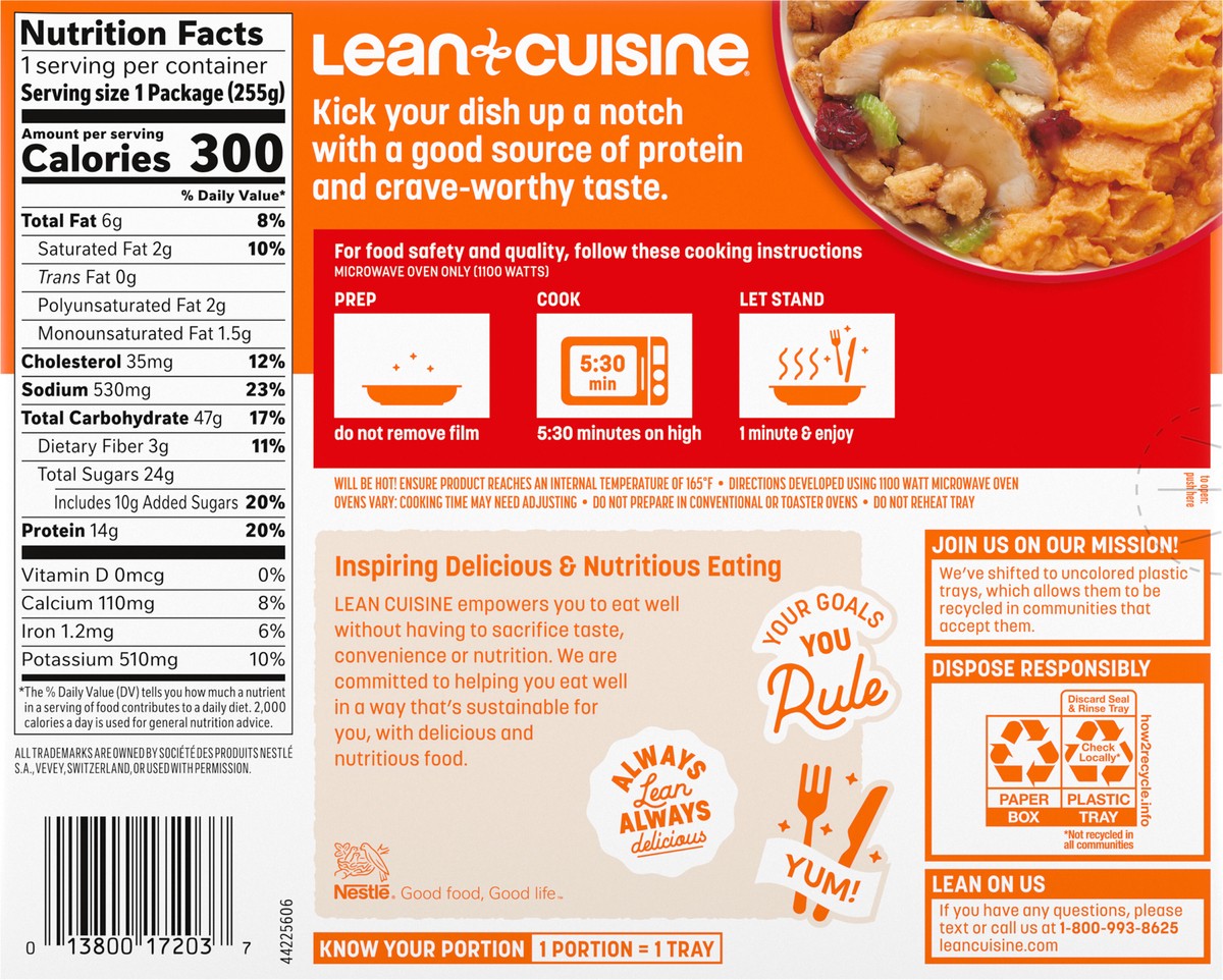 slide 3 of 9, Lean Cuisine Glazed Turkey Tenderloins, Frozen Dinner Protein Kick Bowl, 9 oz, 9 oz