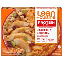 Lean Cuisine Glazed Turkey Tenderloins, Frozen Dinner Protein Kick Bowl, 9 oz
