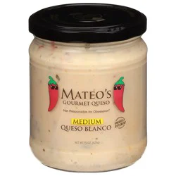Mateo's Medium Queso Blanco 15 oz