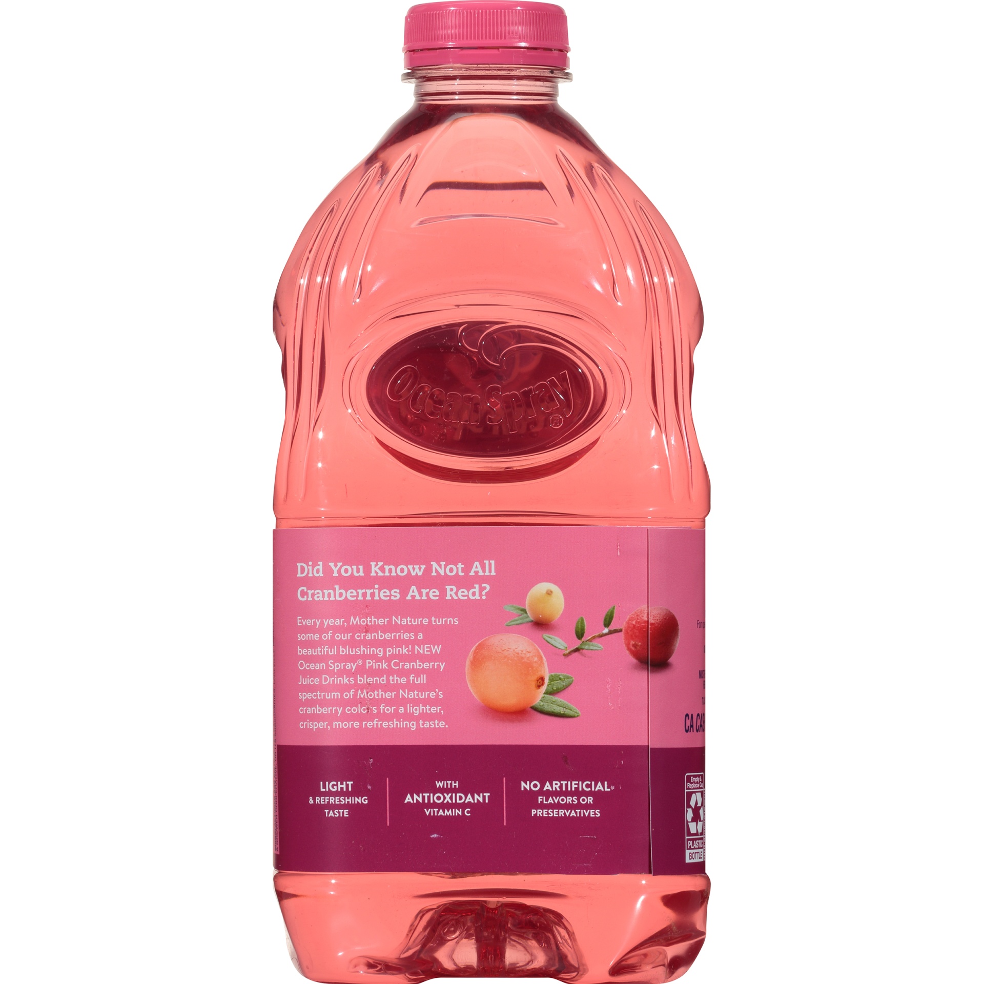 slide 6 of 8, Ocean Spray Passion Fruit Juice Pink Cranberry, 64 fl oz