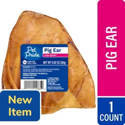 Pet Pride® Pig Ear Chew Adult Dog Treat