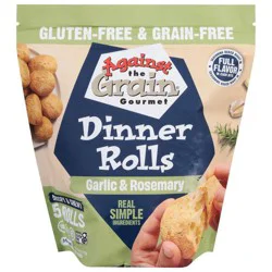 Against The Grain Gourmet Garlic & Rosemary Dinner Rolls