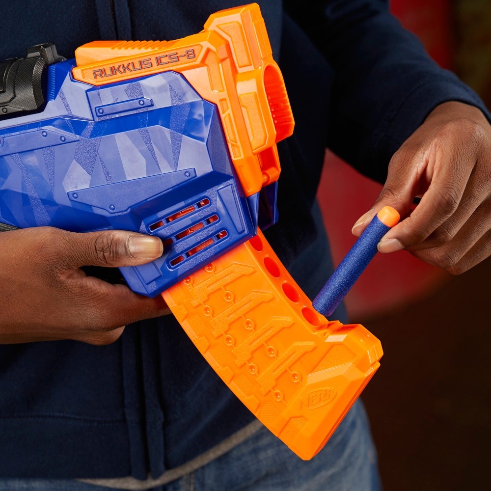 slide 2 of 7, Nerf N-Strike Elite Rukkus Ics-8, 1 ct