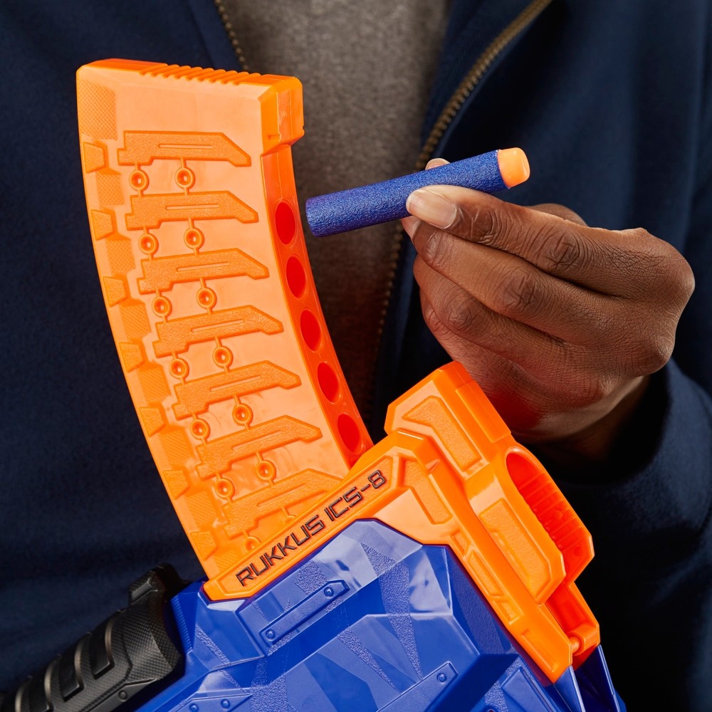 slide 4 of 7, Nerf N-Strike Elite Rukkus Ics-8, 1 ct