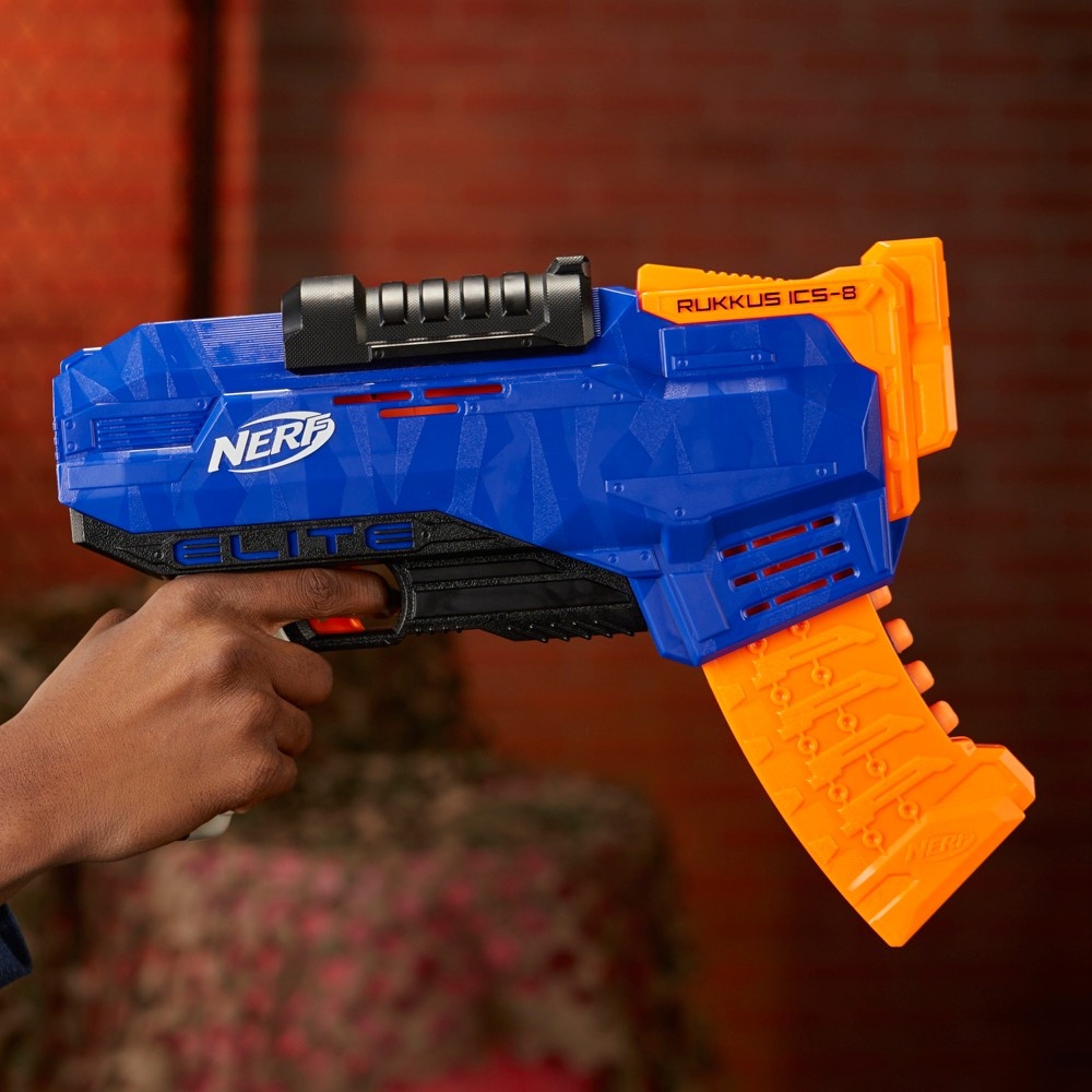 slide 7 of 7, Nerf N-Strike Elite Rukkus Ics-8, 1 ct