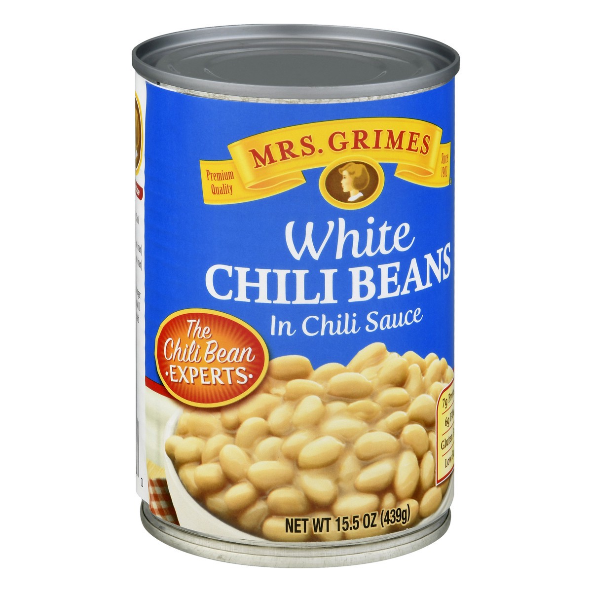 slide 6 of 10, Mrs. Grimes White Chili Beans, 15 oz