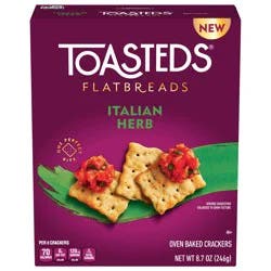 Toasteds Kellogg's Toasted Crackers Italian Herb 8.7oz