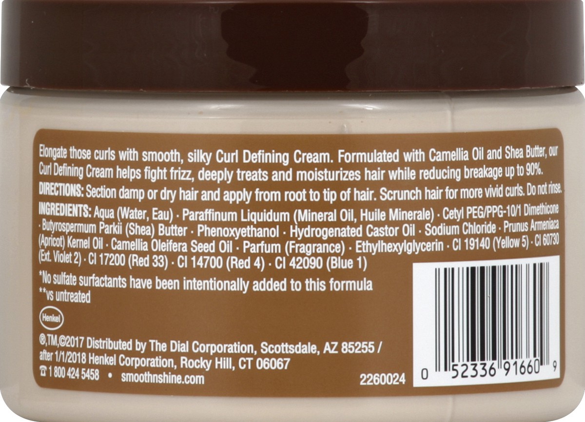 slide 2 of 6, Smooth 'N Shine Smooth'N Shine Curl Defining Cream, 10.5 oz