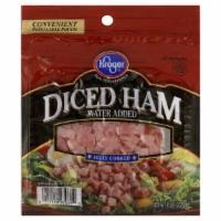 slide 1 of 1, Kroger Diced Ham, 8 oz
