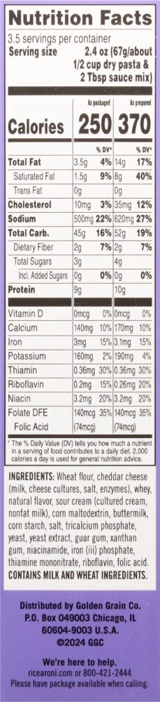 slide 2 of 3, Mac-A-Roni Mac A Roni Simply Pasta With Flavored Sauce White Cheddar 8.2 Oz, 8.2 oz
