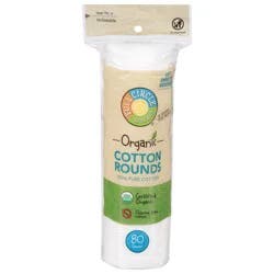 Full Circle Market Organic Cotton Rounds 80 ea