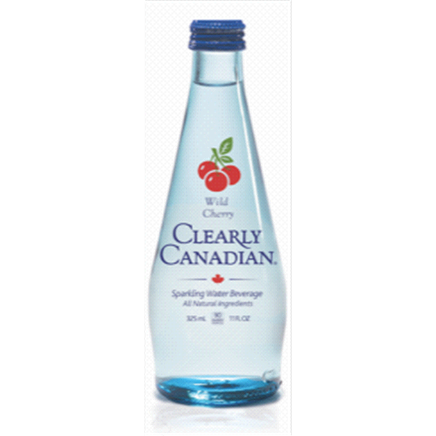 slide 1 of 1, Clearly Canadian Wild Cherry Sparkling Water Beverage 11 Fl Oz Bottle, 11 fl oz