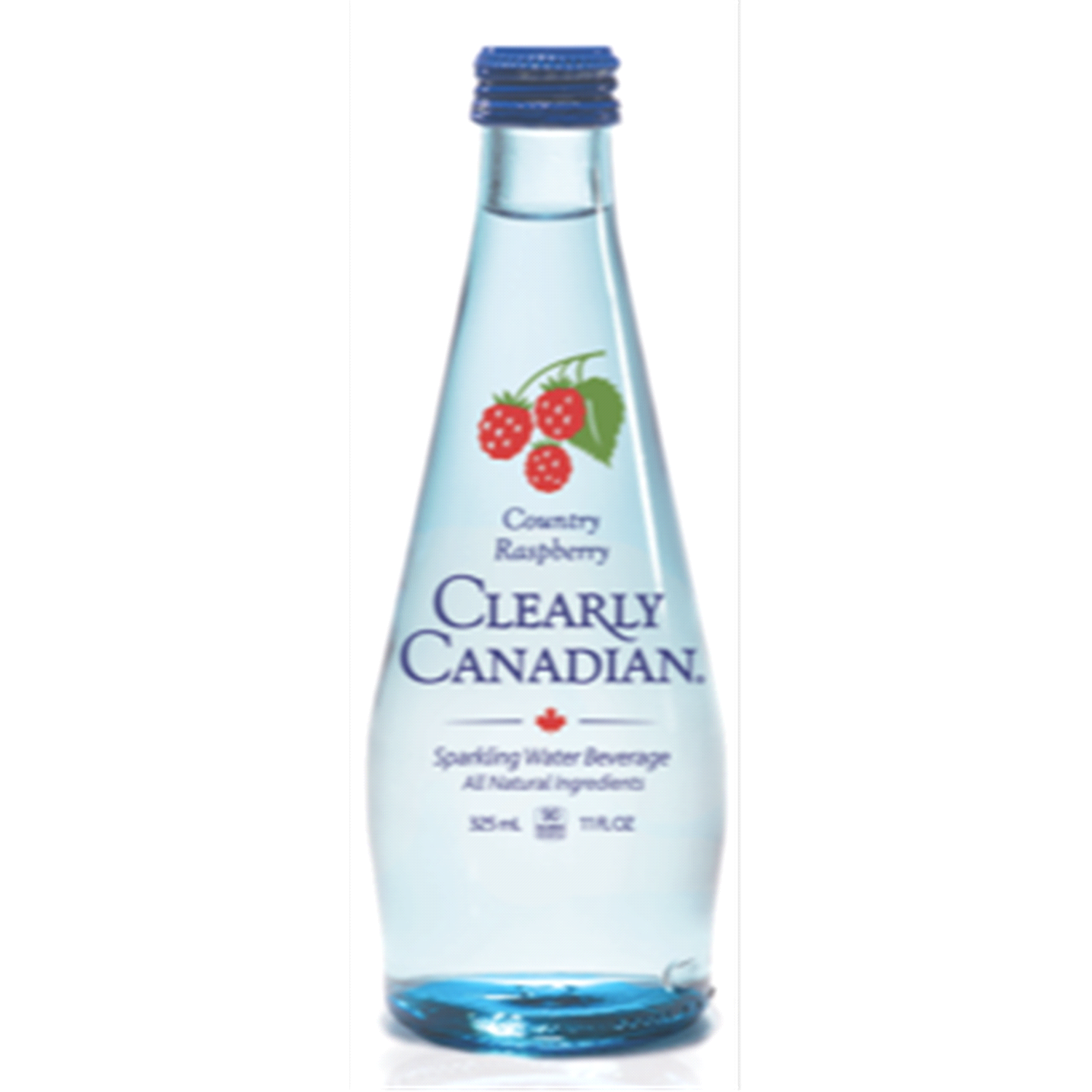 slide 1 of 1, Clearly Canadian Country Raspberry Sparkling Water Beverage 11 Fl Oz Bottle, 11 fl oz