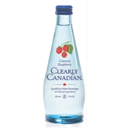 Clearly Canadian Country Raspberry Sparkling Water Beverage 11 Fl Oz Bottle