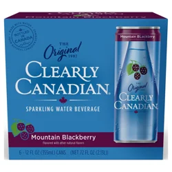 Clearly Canadian Mountain Blackberry - 12 oz