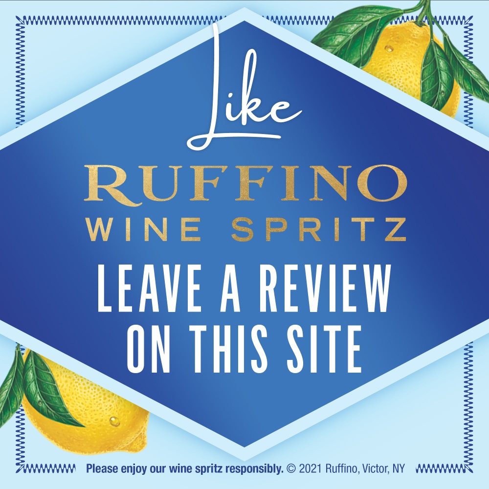 slide 6 of 7, Ruffino Wine Spritz Lemon Limonata Italian White Sparkling Wine Spritzer, 4 ct; 355 ml