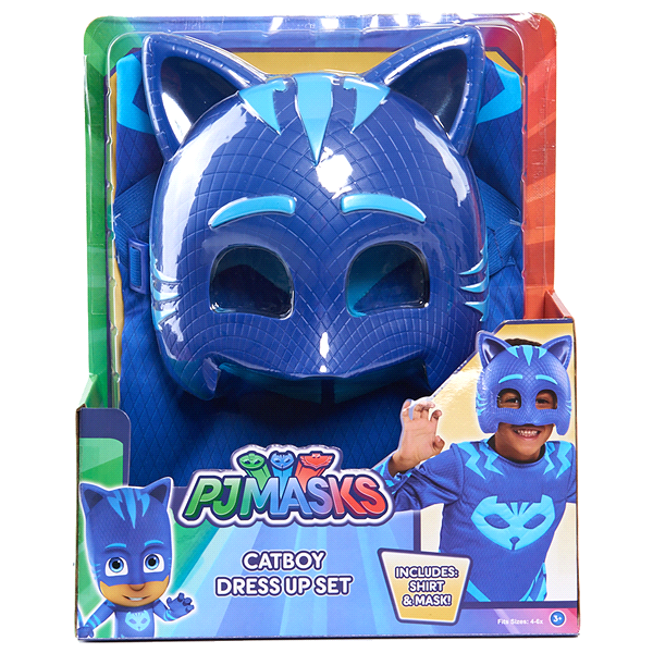 slide 1 of 1, PJ Masks Deluxe Dress Up Top & Mask Set - Assorted Items, 1 ct