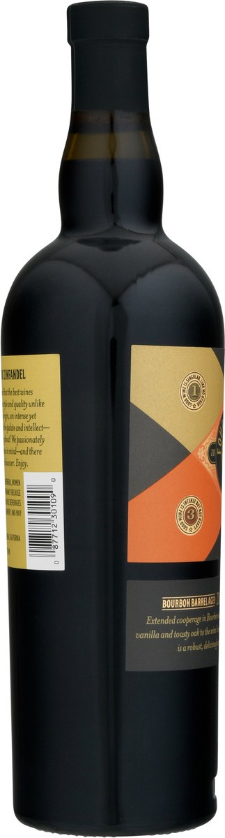 slide 9 of 9, Four Virtues Bourbon Barrel Zinfandel, 750 ml