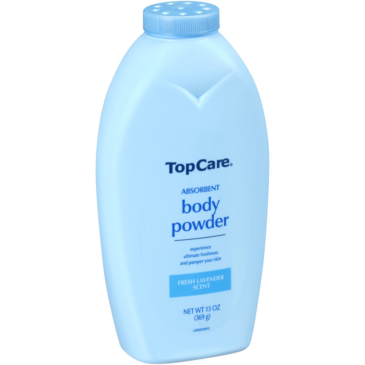 slide 2 of 14, TopCare TOP CARE Topcare Shower & Bath, Absorbent Body Powder, Fresh Lavender Scent, 13 oz