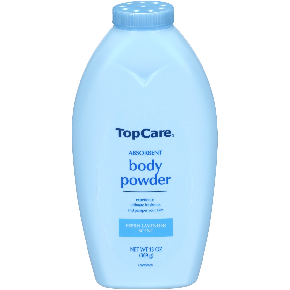 slide 1 of 14, TopCare TOP CARE Topcare Shower & Bath, Absorbent Body Powder, Fresh Lavender Scent, 13 oz