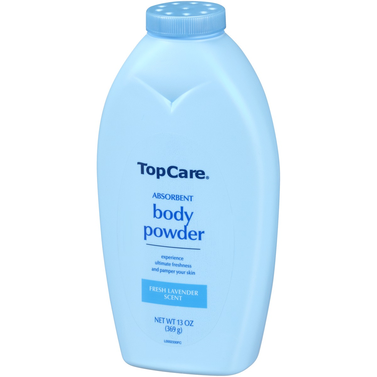 slide 8 of 14, TopCare TOP CARE Topcare Shower & Bath, Absorbent Body Powder, Fresh Lavender Scent, 13 oz