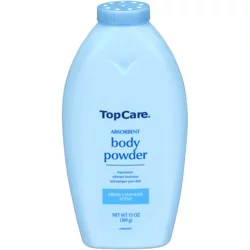 TopCare TOP CARE Topcare Shower & Bath, Absorbent Body Powder, Fresh Lavender Scent