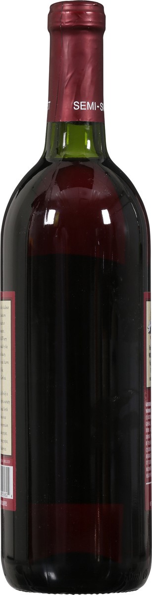 slide 4 of 9, WoodMill Winery Semi-Sweet Red Muscadine 750 ml, 750 ml