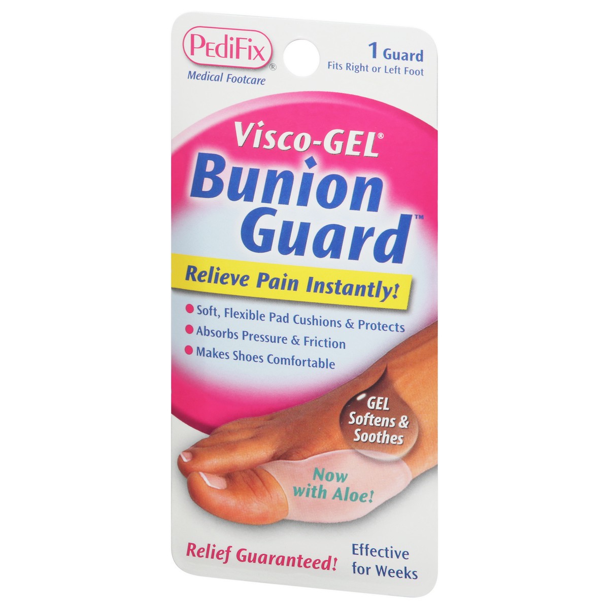 slide 3 of 9, PediFix Visco-Gel Bunion Guard 1 ea, 1 ct